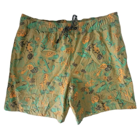 Toad & Co Boundless Pull On Size XL Beach Casual Trunks Shorts  Draw Cord - Picture 2 of 14